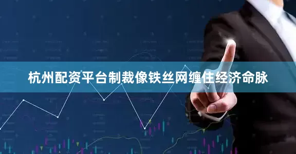 杭州配资平台制裁像铁丝网缠住经济命脉